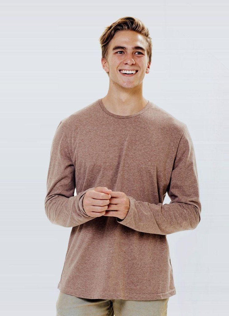 Each Beer Bottle Shirt saves 6.5 20 oz plastic bottles from the landfill and ocean. Shop our Beer Bottle Project Men's Long Sleeve Shirt at purakai.com! #purakai #purakaiclothing #theoceanisourplayground