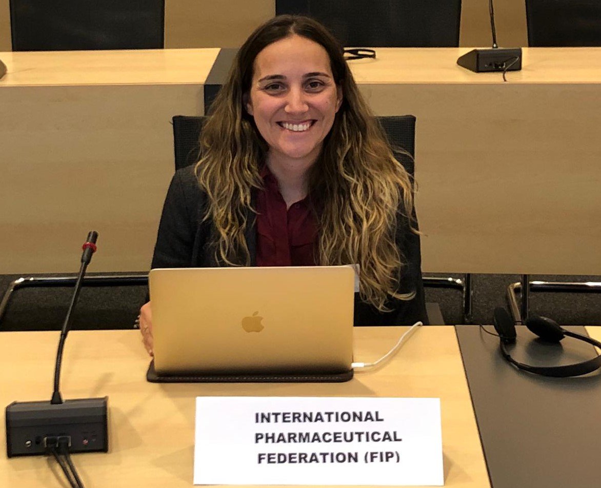 FIP_org's tweet photo. Pharmacists play a vital role in assuring people’s safety, actively participating in the fight against substandard &amp; fake medicines — Ema Paulino, FIP’s professional secretary, at a Council of Europe committee of experts meeting, Strasbourg, France. https://t.co/auUii0qWKs