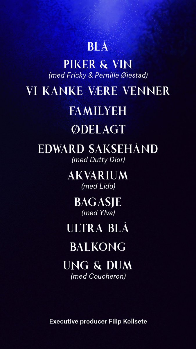 tracklist