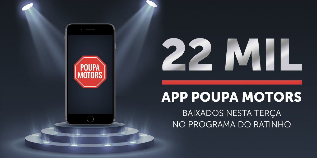 _poupamotors's tweet photo. Quem curtiu as novidades do Poupa e baixou o APP, encontrará a melhor opção em carros, motos e caminhões!
E você, que ainda não conferiu as ofertas, acesse nosso site e baixe o aplicativo também!
#programadoratinho #SBT #motordebusca #ofertas #carro #moto #caminhão #automóvel https://t.co/t97a17vdQz