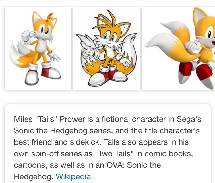 Tails (Sonic the Hedgehog) - Wikipedia