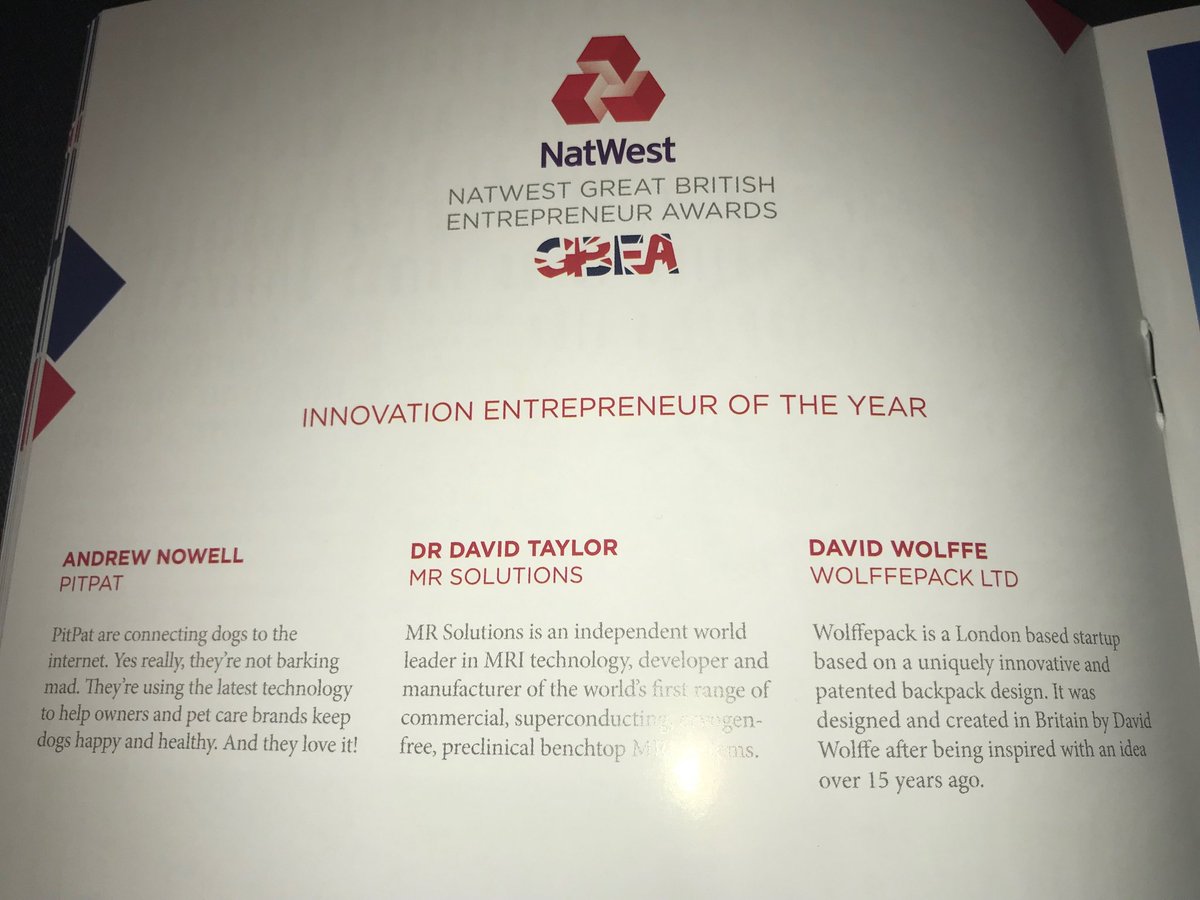Wish us luck for this evening! We are one of the finalists. Who will win? In any event, it is just great to be here celebrating entrepreneurship with likeminded people!
