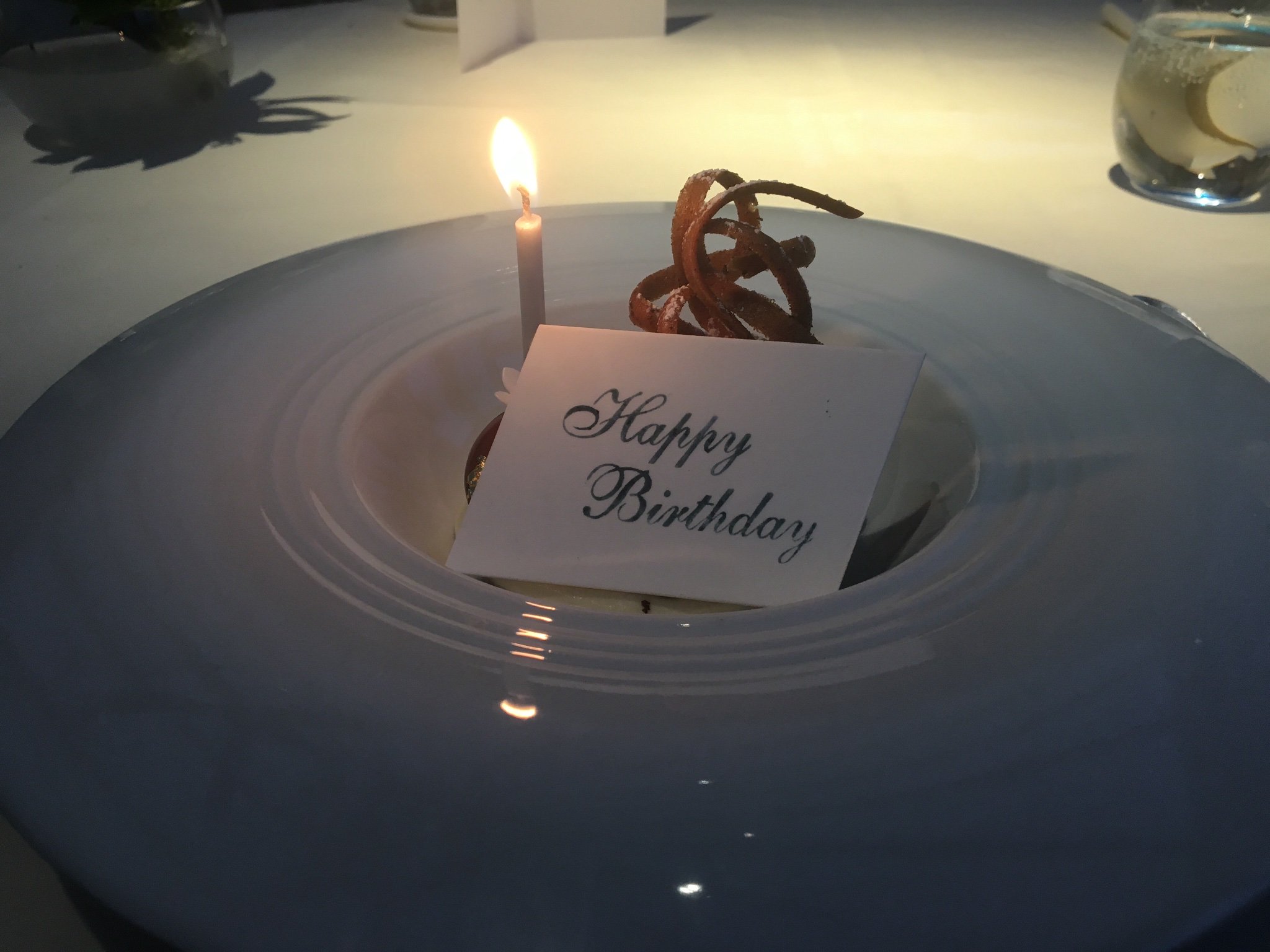Happy Birthday indeed... many thanks for a lovely lunch! 