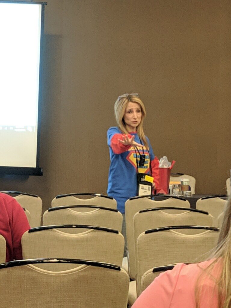 ToddGuice's tweet photo. OPSB delivering at #lacue.   #ouachitaschools @opsbtech https://t.co/GD711an1lb