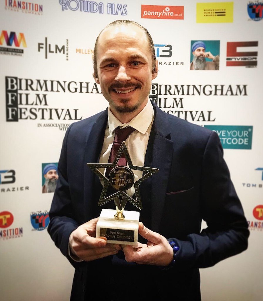 FANTASTIC news - #ExpressDelivery has won its 46th Award!! Well done to our amazing team and thank you @BHAMFILMFEST #awards #filmfestival #awardwinning #beststunt #stunts #actionmovie #welldone #team @Beauki3 @sonnylouis1 @KiFilms @SingerFilmsUK @eloisecarrow