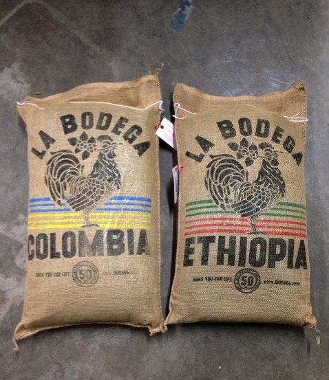 labodegacoffee's tweet photo. Repost: @touchy.coffeeRoasted. 
Two beautiful #bagsyoucanlift just landed on our friends doors! 
Be on the lookout for our new offerings from these two countries, Colombia B12926 and Ethiopia B12091. https://t.co/HFixCFd0Ae