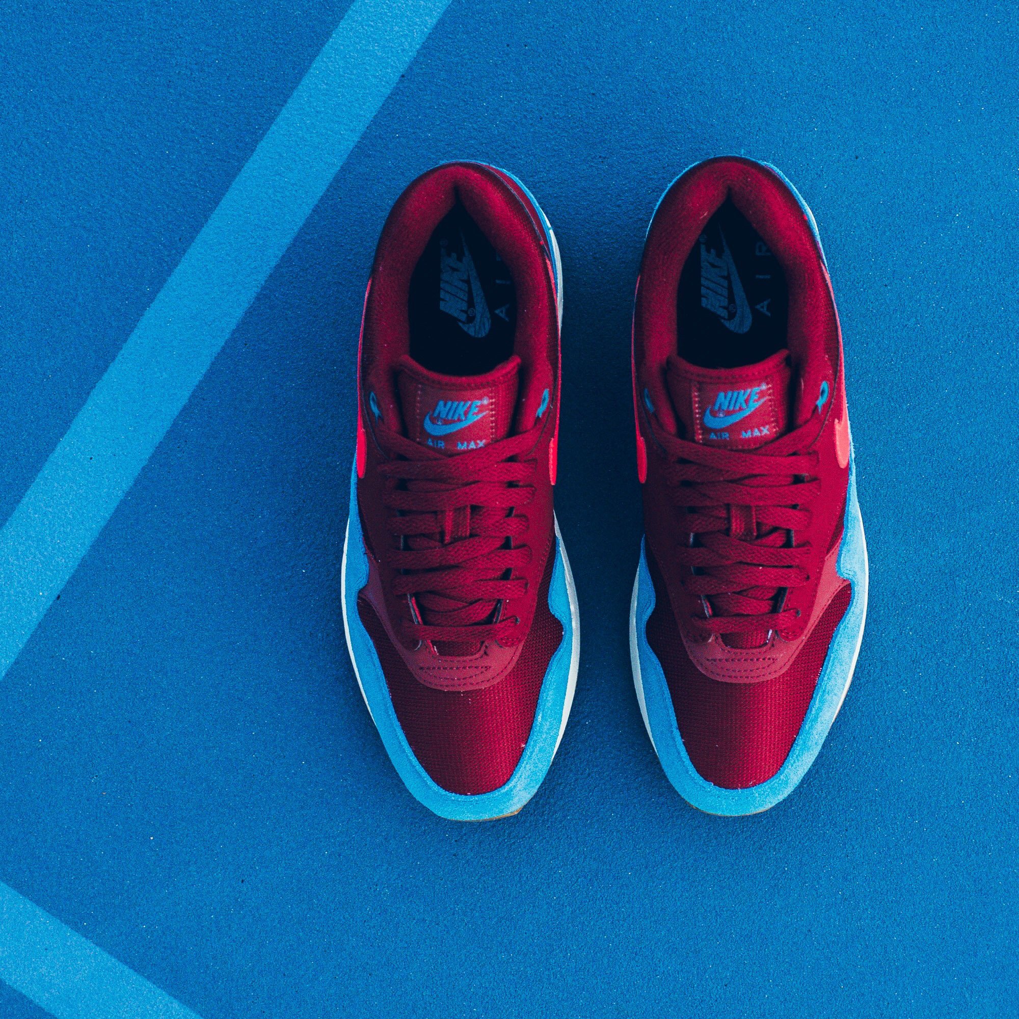 SNKR TWITR on X ICYMI.New Nike Air Max 1 Team Red Green Abyss available via Sneakerpolitics https t MF68VVrZPN snkr twitr https t 5Fb1vO3f4K X