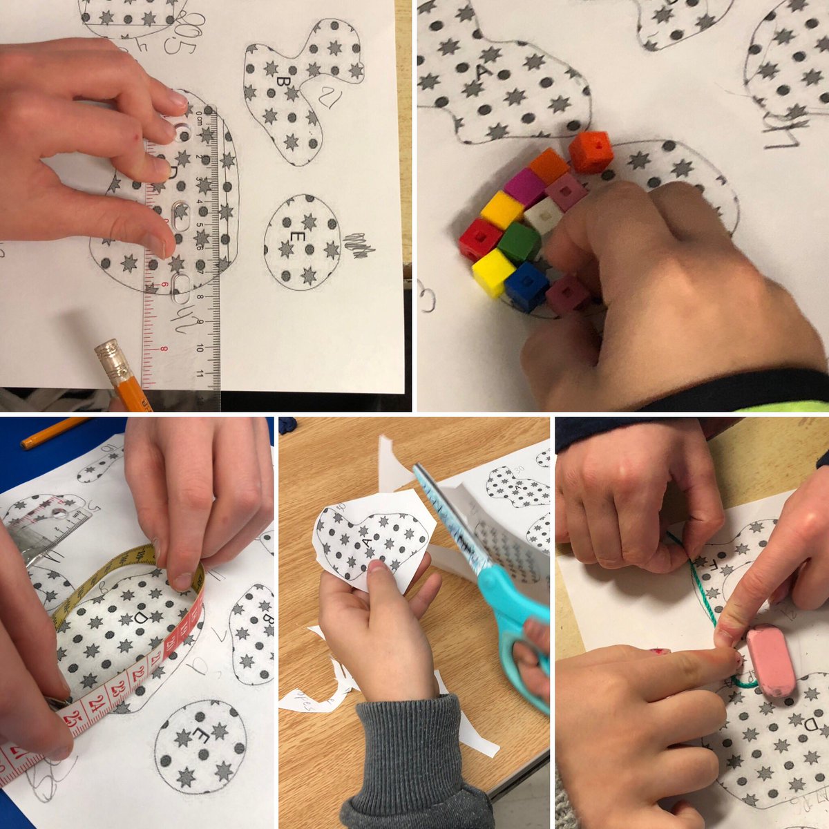 DL_Buts's tweet photo. Developing our #measurement sense @stclementsaints by using measurement tools and understanding how to estimate measurements. #pushingourthinking #coaching #twoteachersarebetterthanone https://t.co/uVqnaJgRB0