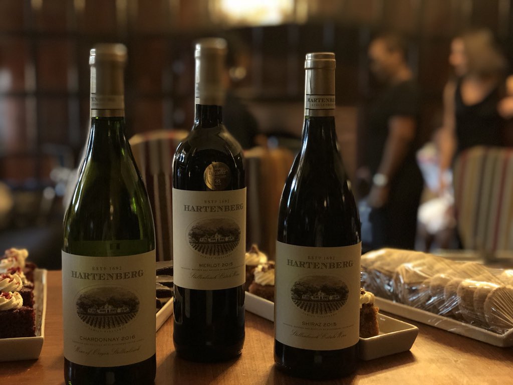 TsepangMolisana's tweet photo. The biggest difference between a book club and a meeting is Wine. Truly grateful to share @HartenbergWine Chardonnay, Shiraz and Merlot at @PaleMota’s #EWBC over a discussion of Grit by @angeladuckw - thanks @Kalaharitruffle https://t.co/o8ebaklifW https://t.co/iiVku0JPzC