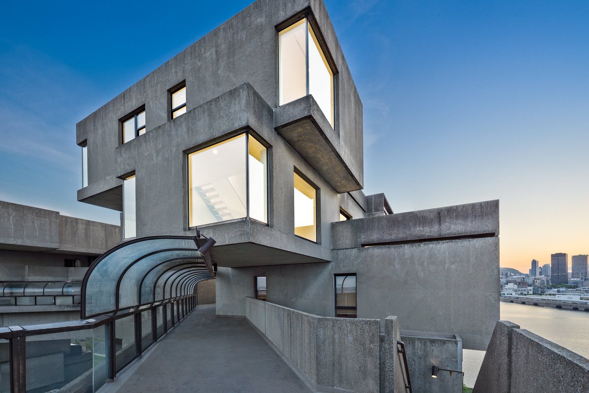 Moshe Safdie's Habitat 67 Unit Restoration by @SafdieArchs. bit.ly/2ScSEJ4 https://t.co/mHCrizTQFg