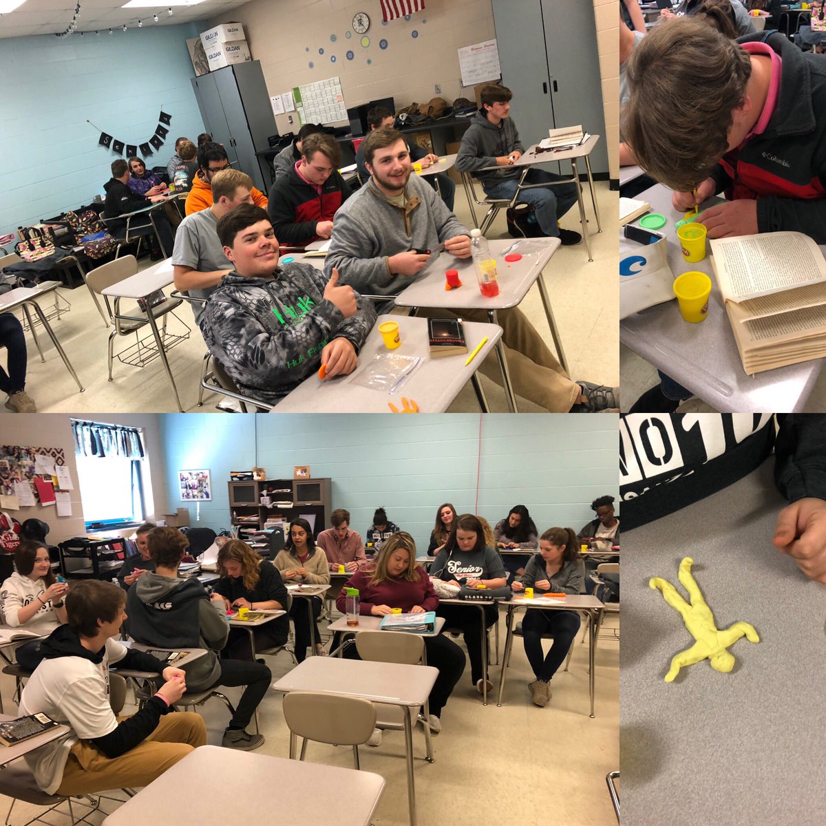 LydiaJones14's tweet photo. Using text evidence to create our own Frankenstein creatures. @OakGroveTigers  @JEFCOED https://t.co/ADeztktwoW