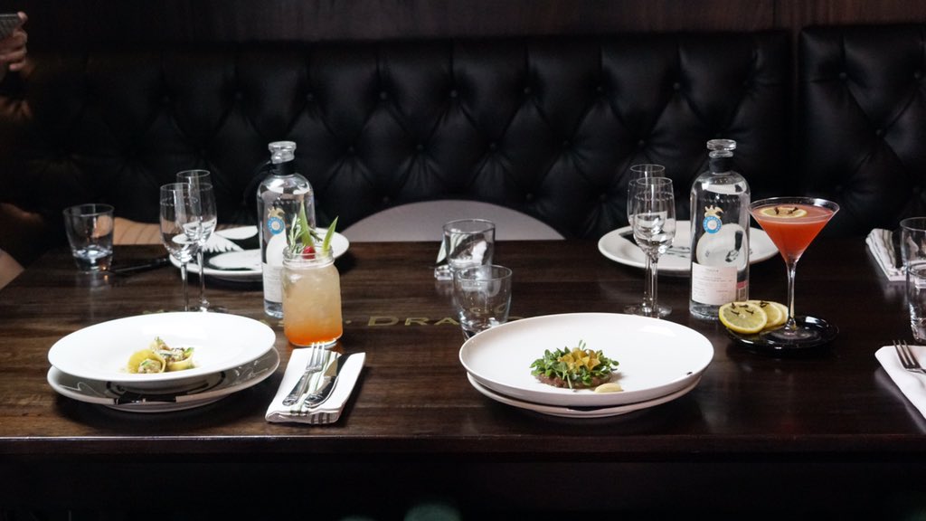 Private dining room <a href="/casadragones/">CasaDragones</a>  is ready for tonight!  Come and visit us