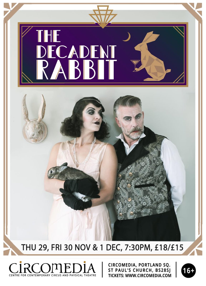 Polygon House is ready to welcome @kikilovechild and <a href="/TheAbiCollins/">Abigail Collins</a> performing in <a href="/RodLaverJuggler/">Rod Laver</a> and <a href="/AHofgartner/">Alexandra Hofgartner</a>'s fabulous <a href="/decadentrabbit/">The Decadent Rabbit</a> Only a few tickets left for the opening night!