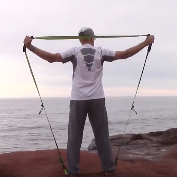 Take the eJ with you when you travel! Holidays are upon us &amp; the eJ makes a great travel companion when you're on the go. Setup the eJ anywhere &amp; get a workout in on your own time. #ejercise #exercise #fitness #fitnessgoals #ﬁtfam #getstrong #athomeworkout #fitlife #vacation