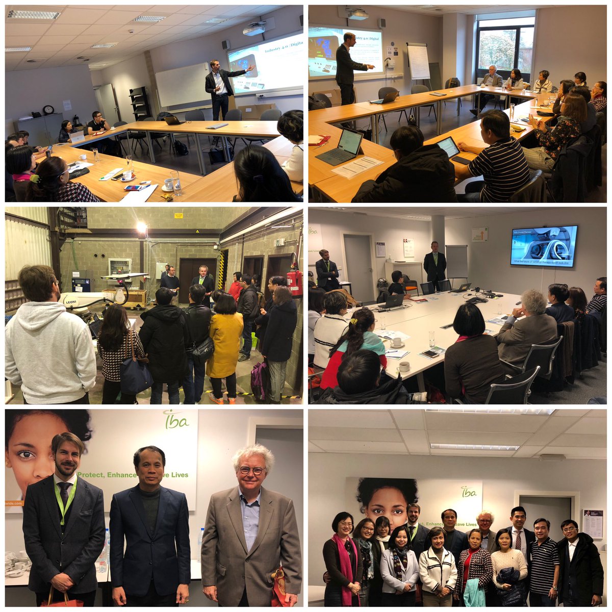 Exploration trip from the #Vietnam #Solvay business school Alumni and the #Vietbel association in #Wallonia on the Industry 4.0 and high technology developments from Universities R&amp;D