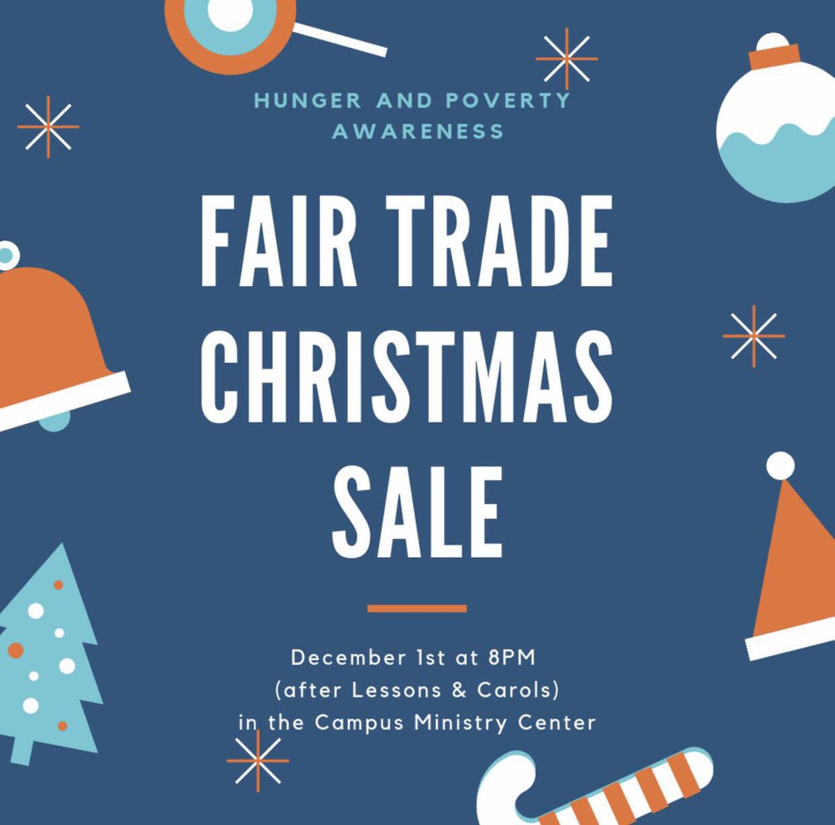 Come get some Christmas shopping done this weekend after Lessons &amp; Carols!