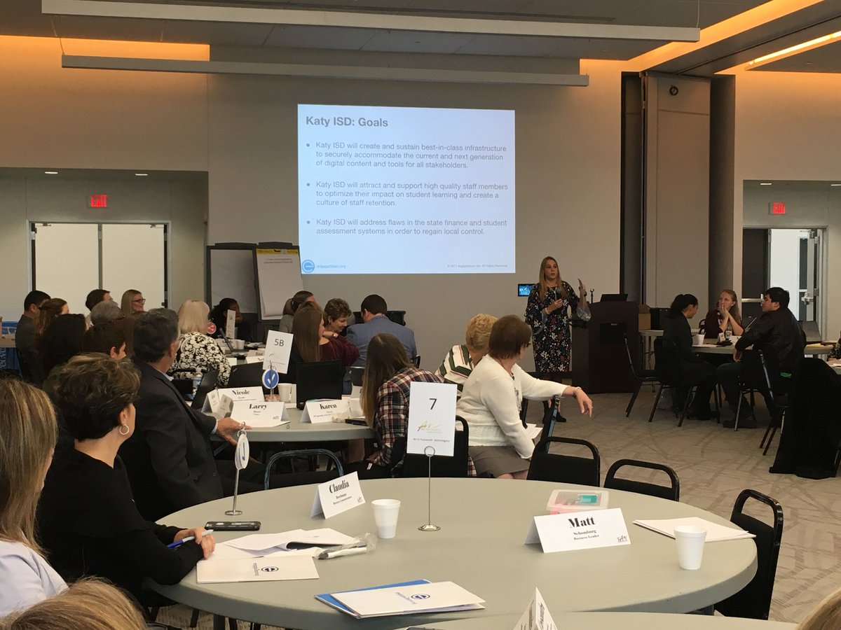 katyisd's tweet image. Providing unparalleled learning experiences to our students is a top priority. Today, teachers, staff, parents, community members and business leaders who created the #katyisd Strategic Design met to discuss year 2 progress and next steps.  #designlegacy