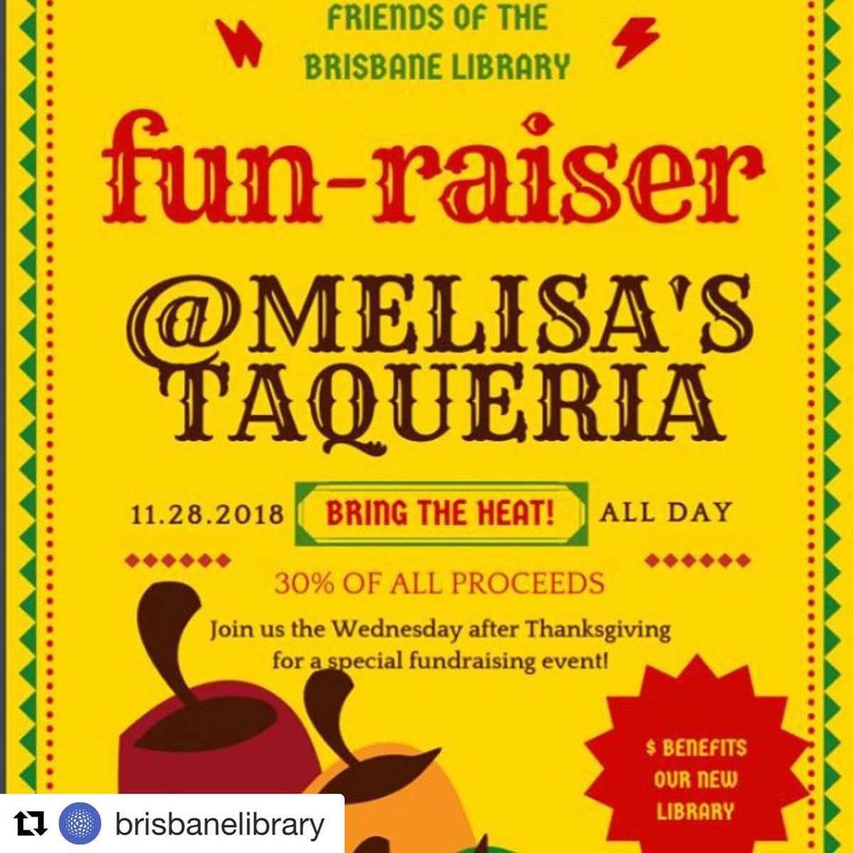 Brisbane Library tweet media