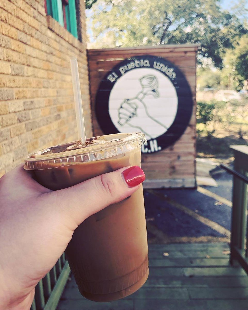 #ElPubloUnido...let this powerful phrase sink into your soul...
We are open untill 9pm
.
#wednesday #thoughtoftheday

repost 📸 from @laneyelyse3 It’s always a good day when I have an Iced Horchata Latte in my hand from my favorite coffee shop ☕️🖤
