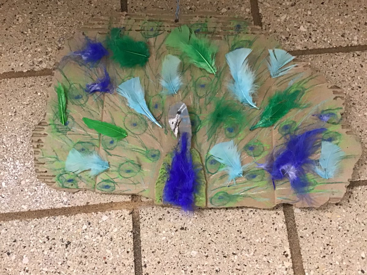 wavesandrocks's tweet image. Look out below! Birds in the hallway! #K12ArtChat #isd94