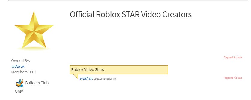 Inscane On Twitter When You Want To Be Apart Of Roblox Star Creator Program So You Buy Bc Hoping To Send A Request To The Group But Notice They Took Out The - how to join official roblox star video creators group