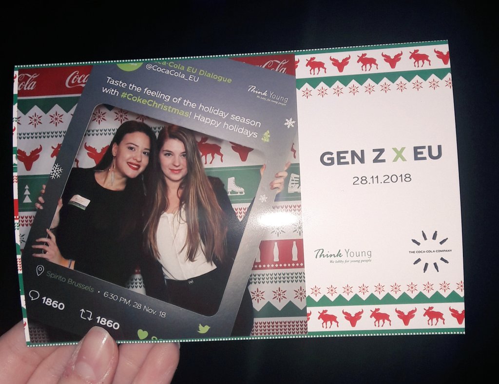 Wonderful night at @CocaCola_EU 2018 #CokeChristmas party #GenZxEU