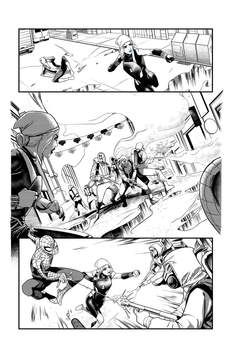 Recently I did some samples of an Amazing Spider-man script, check check check it out #Spiderman #marvel #comics #art 