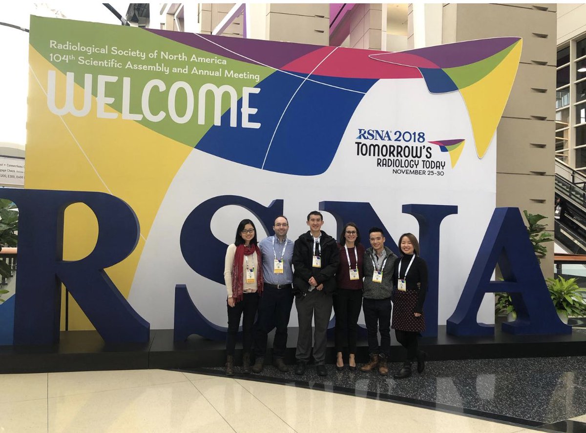 BridgetteMccabe's tweet photo. Having a great time with the Einstein residents! #RSNA2018 https://t.co/y7iVsIjWtA