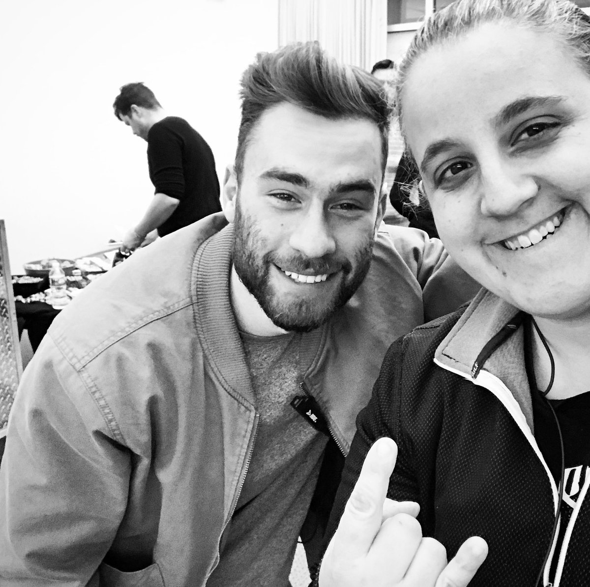 MCCcomartdesign's tweet photo. COM alum @Brad_Polak ‘16 and COM Advisory Board member @GP_Productions working together on the set for the #netflix show #hamelins. 🎬📺
#mcccom #mccpath #mymcc https://t.co/D7ssZgwrha