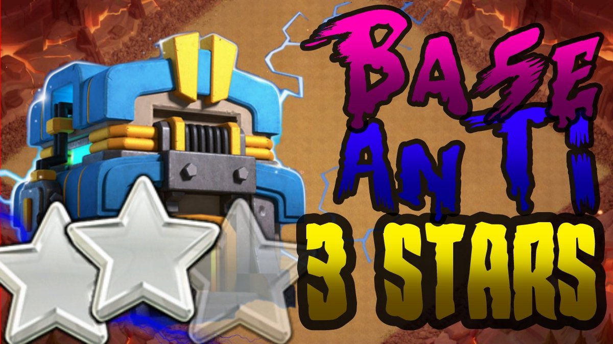 HARLEM671's tweet photo. NUEVO VIDEO!!😇
DISEÑO ANTI 3STAR PARA TH12/espero que te guste..@promohispana1
@ZolokOficial @shioNwu
 @shioNwu @ClashofClansESC @MegamasterHD @
Aga click abajo para verlo☺👇
 📺https://t.co/D4xKsmxcwV https://t.co/zyaWTLN5UT