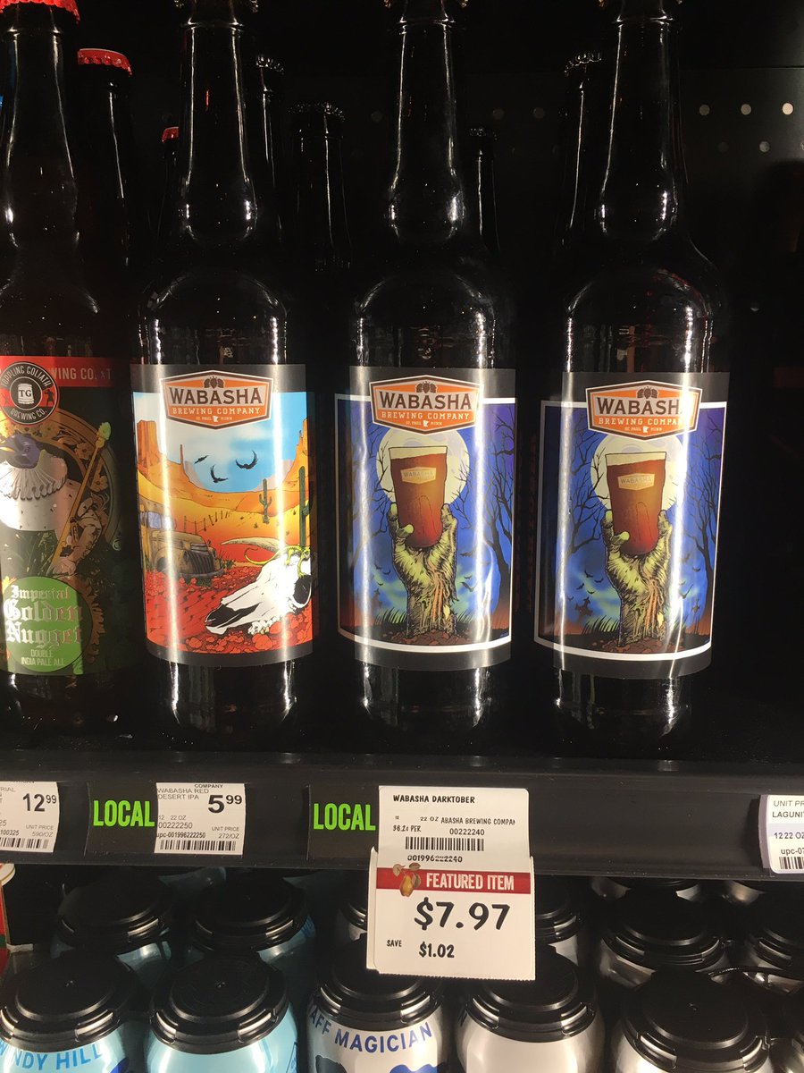 @kowalskismarket on Grand in St. Paul has a great price on our Darktober AND Red Desert for those looking. Thank you Kowalski’s!! #mystpaul #stpaulbeer