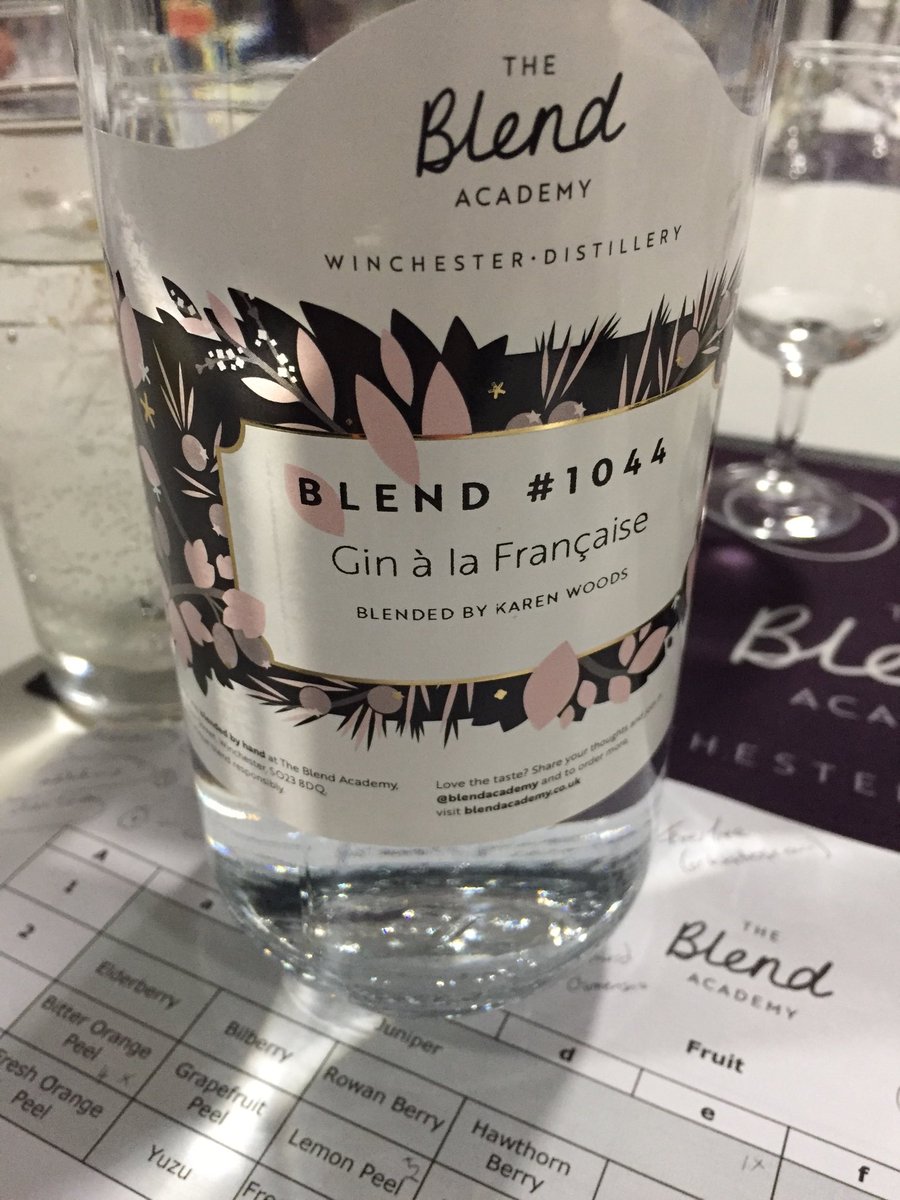Karen Woods 🇪🇺 (@kwjourno) on Twitter photo What an amazing evening with Erica and Paul @EDW_WSET <a href="/BlendAcademy/">Blend Academy™</a> in #Winchester creating my very own bespoke #Gin !! Perfect #Christmas present for those difficult people... What an amazing evening with Erica and Paul @EDW_WSET <a href="/BlendAcademy/">Blend Academy™</a> in #Winchester creating my very own bespoke #Gin !! Perfect #Christmas present for those difficult people...