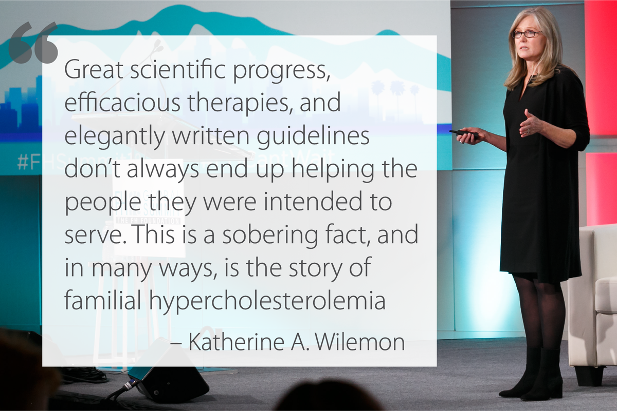 FamilyHeartFdn's tweet photo. "Eloquently written guidelines are not enough. In fact, studies show that less than 50% of all evidence-based medical interventions actually make their way into routine care." @KAWilemon #FHSummit18 #KnowFH https://t.co/hrxYcRAAvt @lipiddoc @SethJBaumMD @iftikhar_kullo https://t.co/VWZcCVPA37