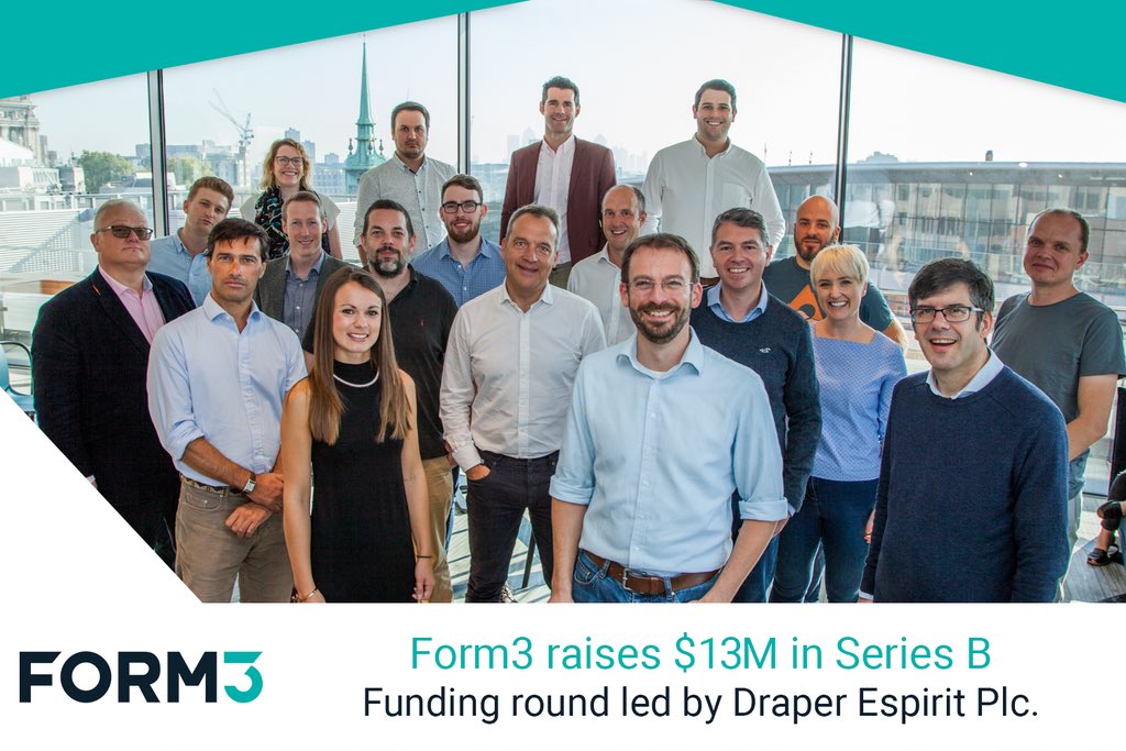 We (Form3) closed Series $13m B funding round led by Draper Esprit Plc
I’m really proud of all the team! Massive thanks to all our amazing customers @EburyUK <a href="/n26/">N26</a> @ellhaavee <a href="/myposofficial/">myPOS</a> @TandemMoney and more. #payments #RealTimePayments #OpenBanking  #PaymentsPureAndSimple