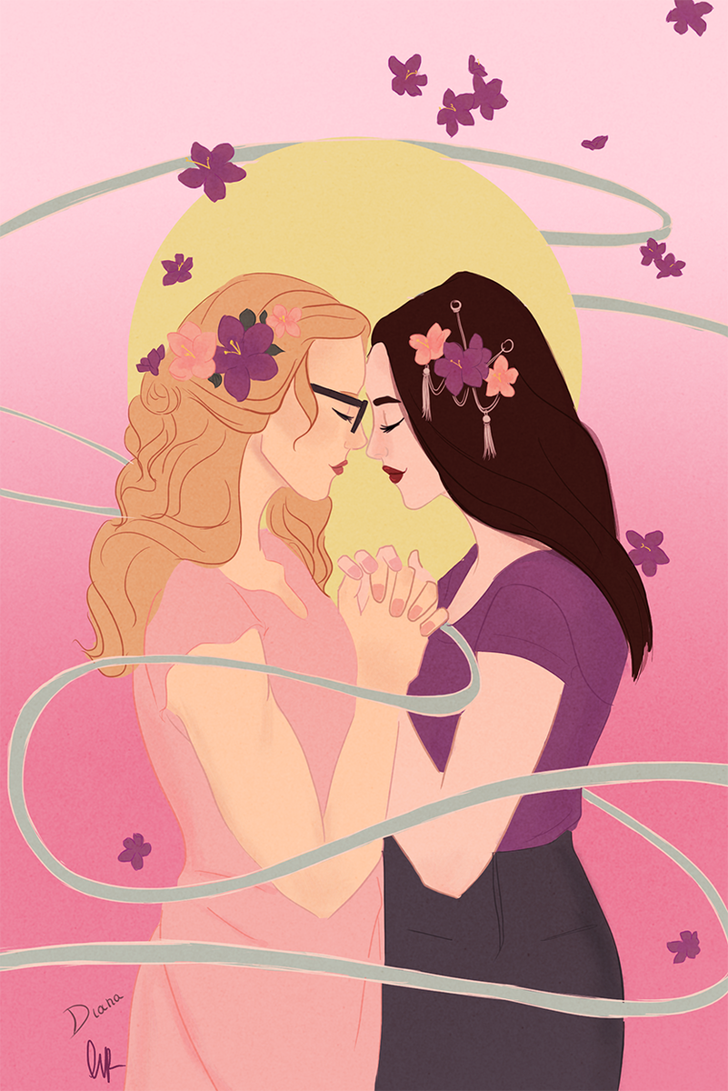 gayandmediocre's tweet photo. HI GUYS! I got to collaborate on a Supercorp fanart with my lovely and talented friend Diana (HeilMojito) on Tumblr! Here is my piece! I will be linking hers and uploading in this thread because she doesnt have Twitter! https://t.co/LJEn11qGuC