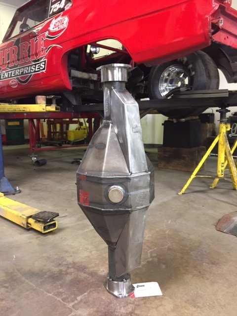 SpeedSceneLive's tweet image. Currie new drag race rearend. Chromoly lightweight housing with back brace.