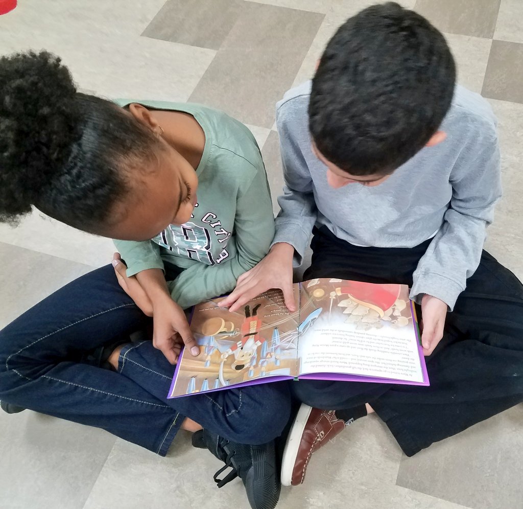 SnapClapPat's tweet photo. 4th Gr. is preparing for our upcoming #ballet trip by doing a #picturewalk of #Nutcracker children's books! ๐ They're loving the extra opportunity to have peer conversations and I love all the literacy & fine arts connections they're making! โค#MusicTellsAStory @JSES_Stallions https://t.co/UfEp0ui2vG