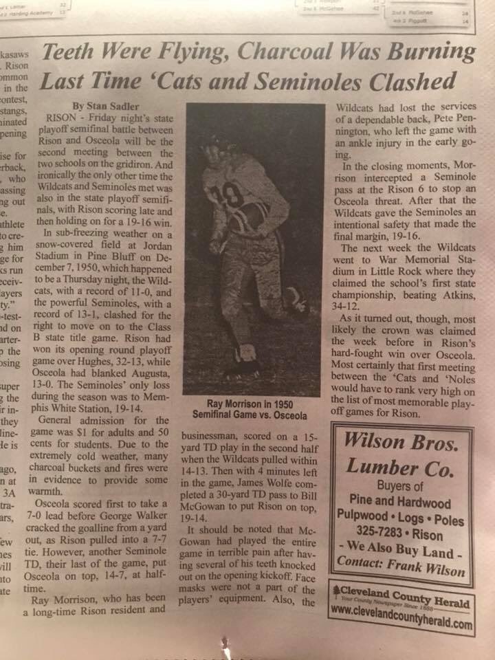 risonwildcatfb's tweet image. This time let’s knock their teeth out! #slobberknockin #kdtd #semis