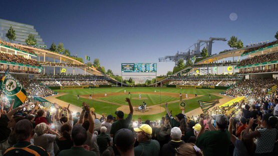 The Oakland A’s new stadium plans makes my jaw drop