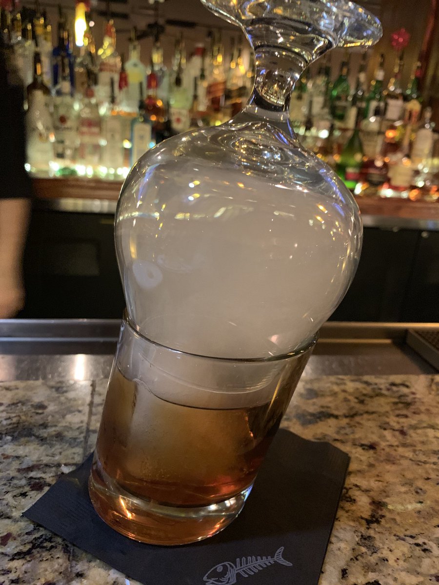 tommymac's tweet photo. Smoky Old Fashioned at Bonefish Grill in Wichita, prepared by Dillen
#bfgoldfashioned https://t.co/gDU7l5efPw