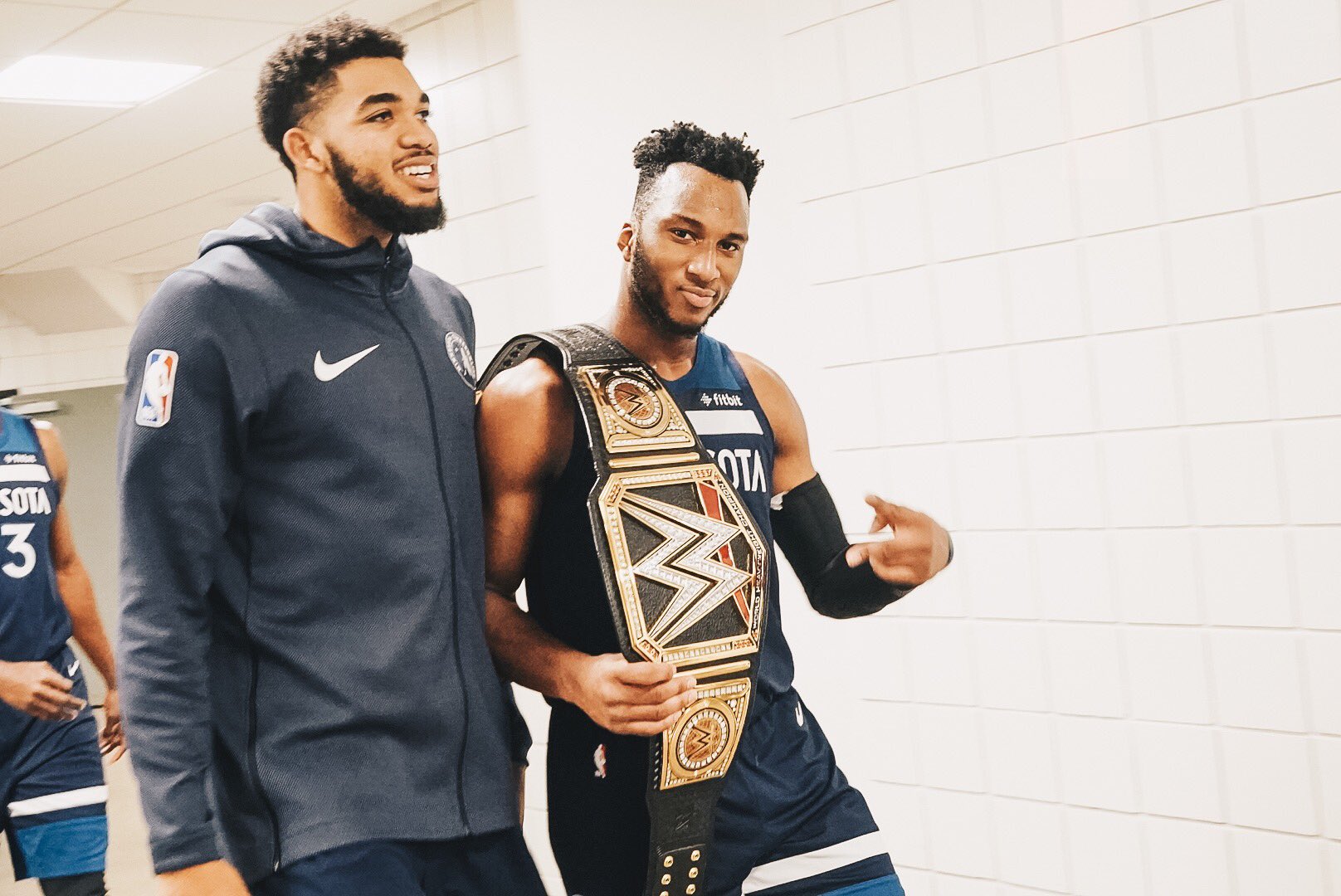 Minnesota Timberwolves on Twitter: "GIVE THE YOUNG MAN THE BELT ...