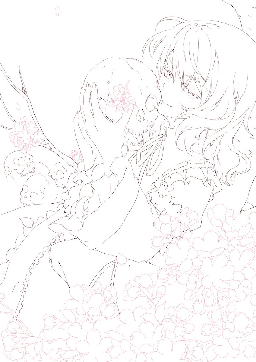 粗茶 On Twitter ぬりえ 冥府の桜姫 東方 幽々子 ぬりえ 塗ってもいいのよ Https T Co Vawgyhtsn5
