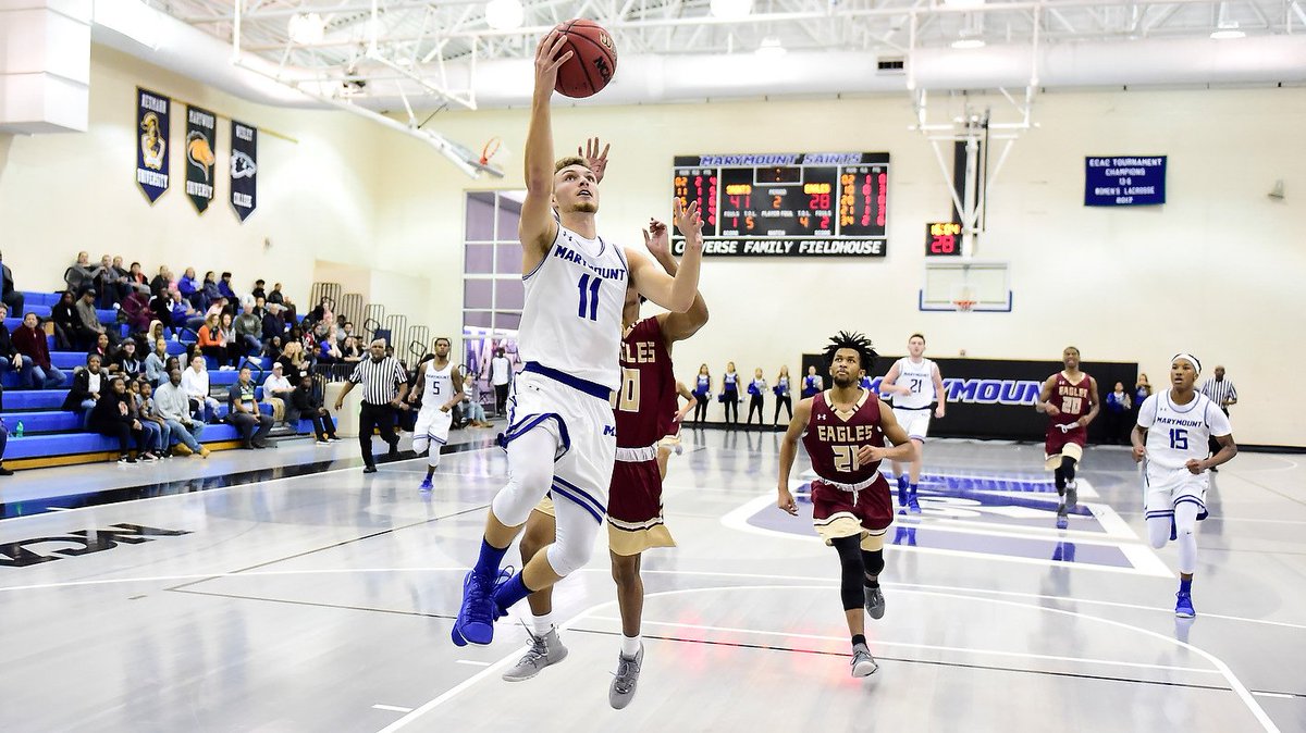 MarymountSaints's tweet photo. Rogers scores 23, leads late-game comeback, as @marymount_mbb downs Seahawks in overtime https://t.co/5usRsXJryu #WeBleedBlue https://t.co/SY9DjNVznS