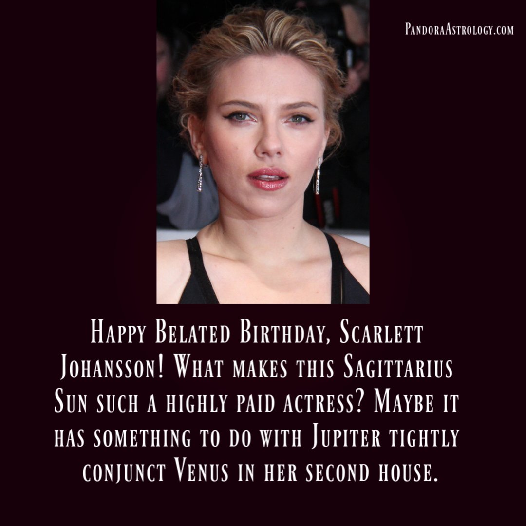 Happy Belated Birthday, Scarlett Johansson! 