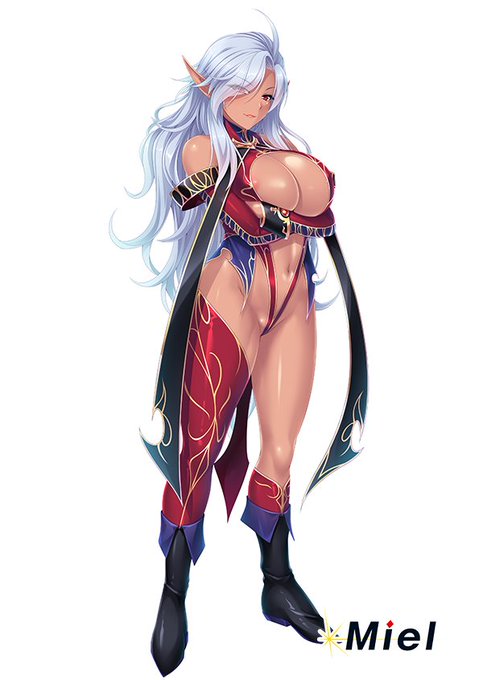 11月30日DL版発売「エルフ種付け牧場」【キャラ紹介】
人間を下僕感覚で見下すダークエルメルヴィ(CV:榊木春乃)
「人間の『男』という、家畜以下のカスが、気安くアタシの名前を呼ぶなんて……死にたいのぉ?」
https://t.co/PcdQGeyDEX 