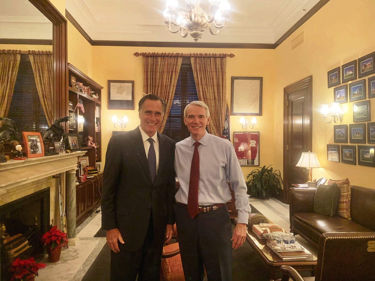 Great to sit down with my good friend Senator-elect @MittRomney this afternoon. I’m excited to work with him next year & I know he will make the great state of #Utah proud.