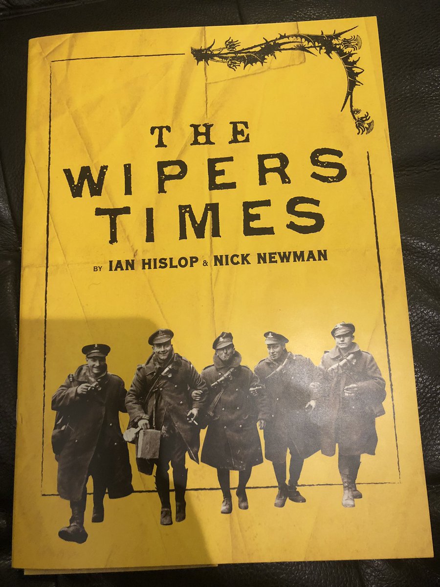 The_ZoomComic's tweet photo. Just back from seeing  @WipersTimesPlay @ArtsTheatreLDN tonight with my little brother, Ace. We both thoroughly enjoyed it! https://t.co/AFmBdW9iwC