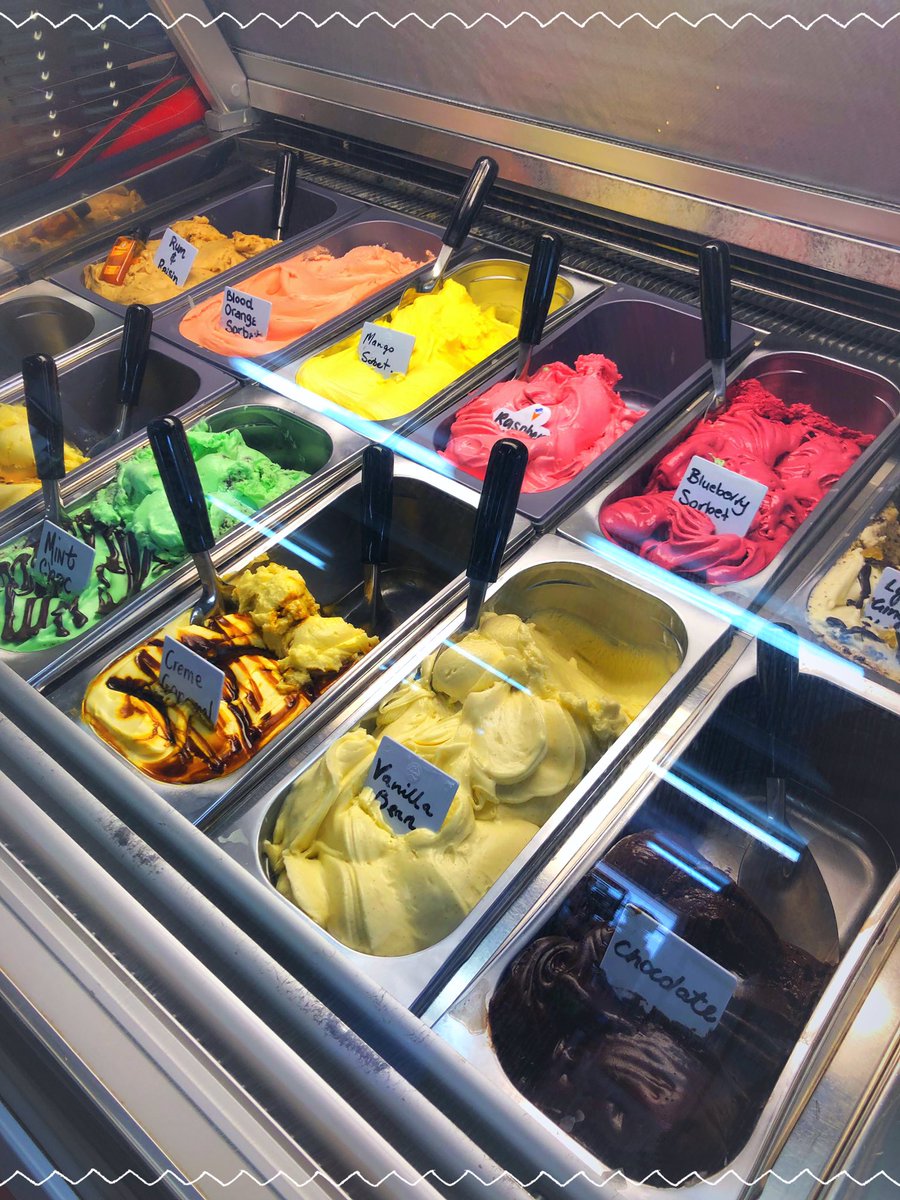 Cool and refreshing on these sweltering days - gelato in many flavours - turn your frown upside down and come get one #pardonsfruitmarket #noosajunction <a href="/MySunshineCoast/">My Sunshine Coast</a>