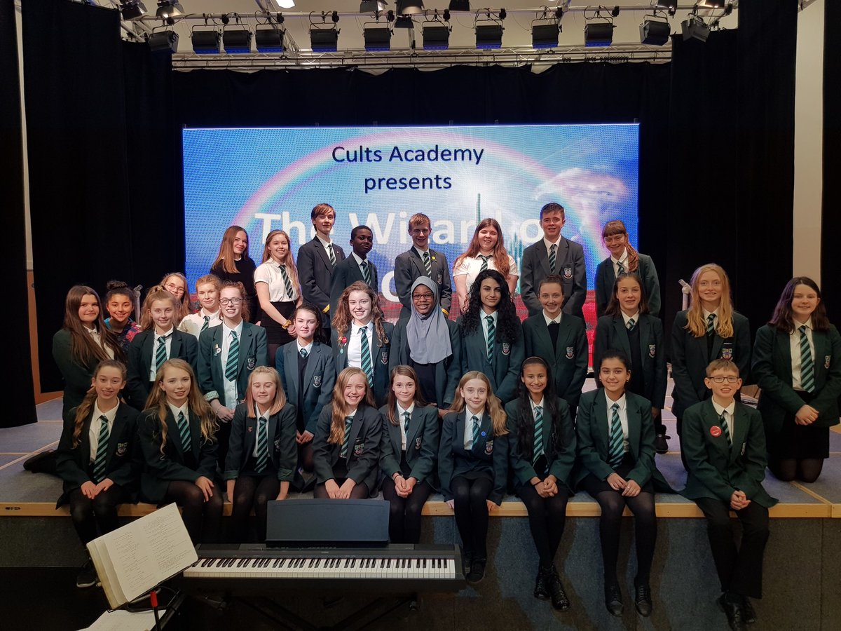 So incredibly proud of our talented cast and crew who performed to ⁦⁦@cults_primary⁩ 7s, and residents from #DeesideCareHome in the afternoon then our first evening performance tonight! Still tickets left for Thursday’s show!