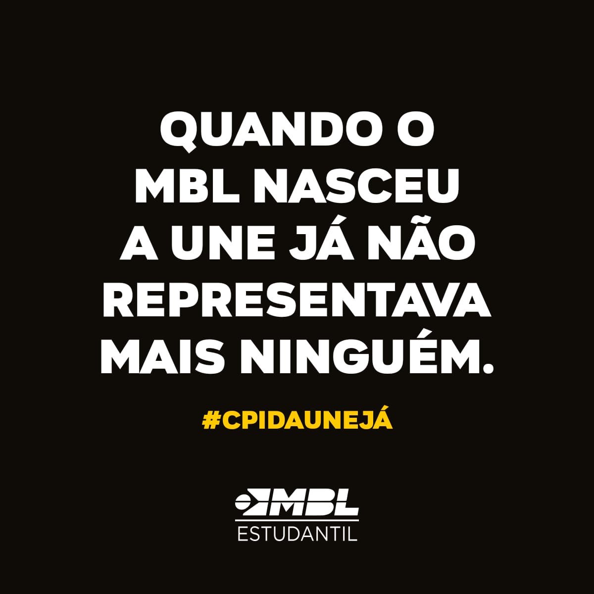 MBLestudantil's tweet photo. #CPIdaUNEJÁ https://t.co/EWw7iCU0Pn